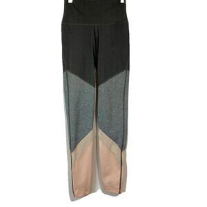Aerie Women's Color Block Athletic Legging Gray Pink Size XS FLAW